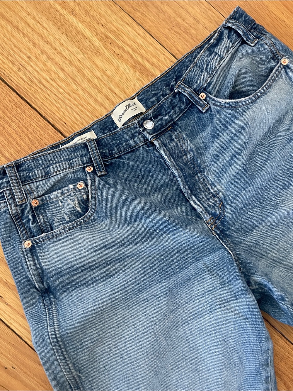 UNIVERSAL THREAD Relaxed Fit Jeans in Classic Blue Denim